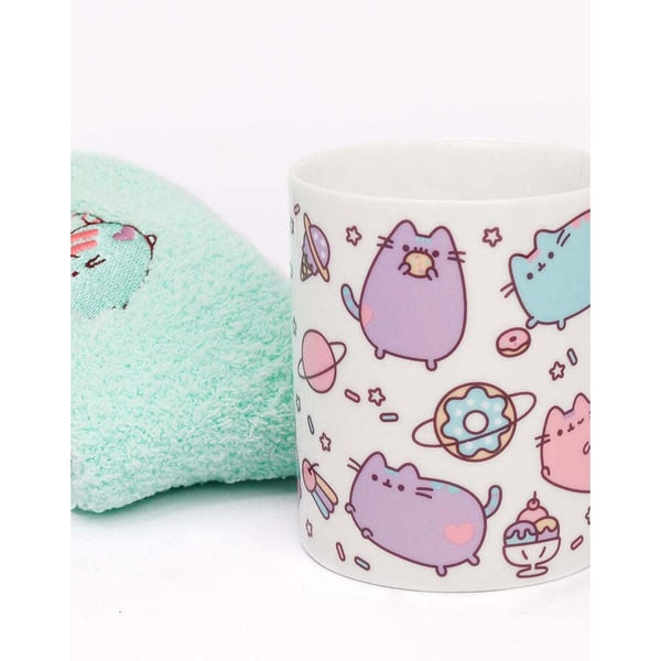 Pusheen Womens/Ladies Mug And Sock Set