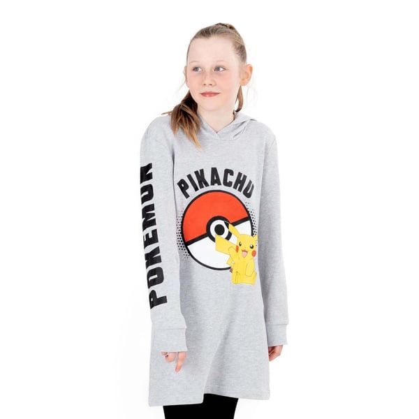 Pokemon Piger Pikachu hættetrøje kjole