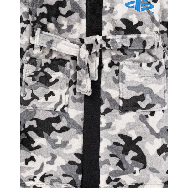 Playstation Childrens/Kids Camo Game Dressing Gown