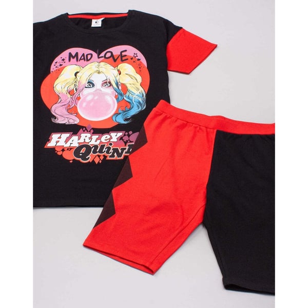 Harley Quinn Pyjamasæt til kvinder/damer Mad Love