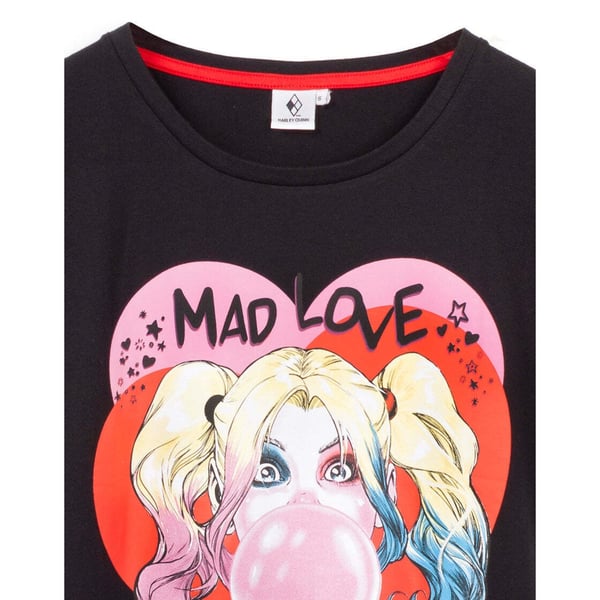 Harley Quinn Pyjamasæt til kvinder/damer Mad Love