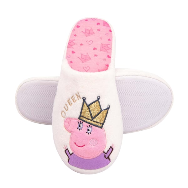 Peppa Pig Dame/damer Queen Mummy Pig-tøfler