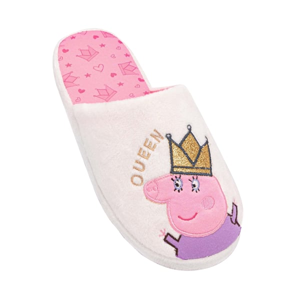 Peppa Pig Dame/damer Queen Mummy Pig-tøfler