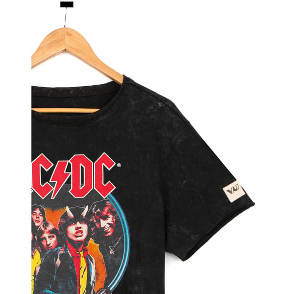 AC/DC Unisex aikuisten Highway To Hell Circle T-paita