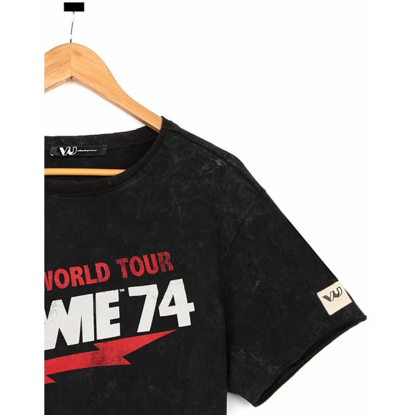 David Bowie Unisex Adult 1974 World Tour T-Shirt