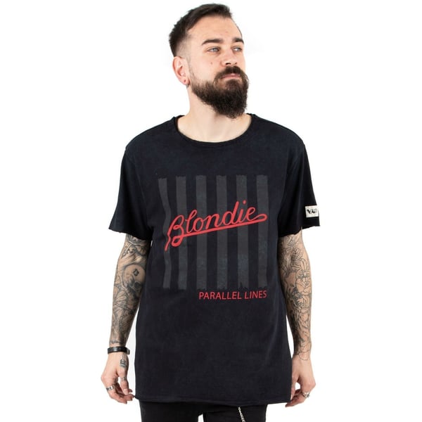 Blondie Unisex aikuisten Parallel Lines T-paita