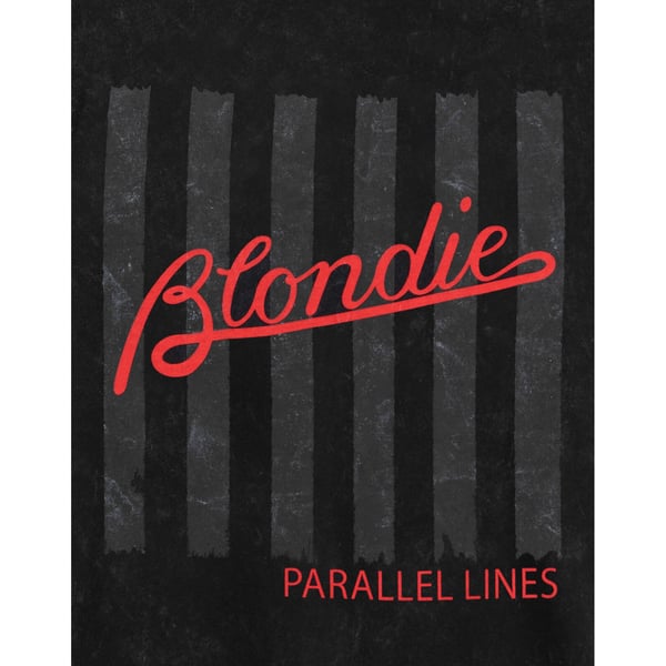 Blondie Unisex aikuisten Parallel Lines T-paita