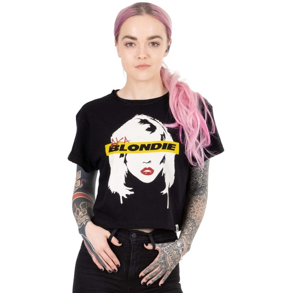 Blondie Womens/Ladies AKA Crop Top