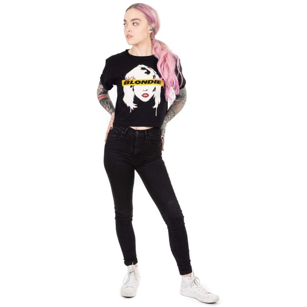 Blondie Womens/Ladies AKA Crop Top