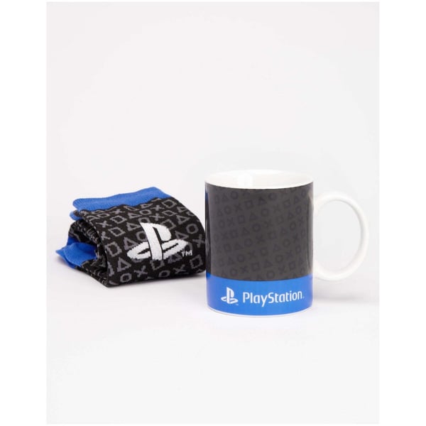 Playstation Childrens/Kids Logo Mug and Sock Set