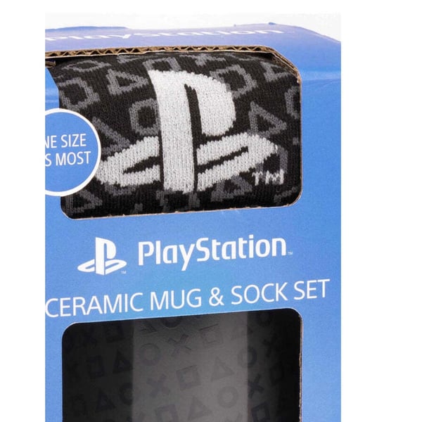 Playstation Childrens/Kids Logo Mug and Sock Set