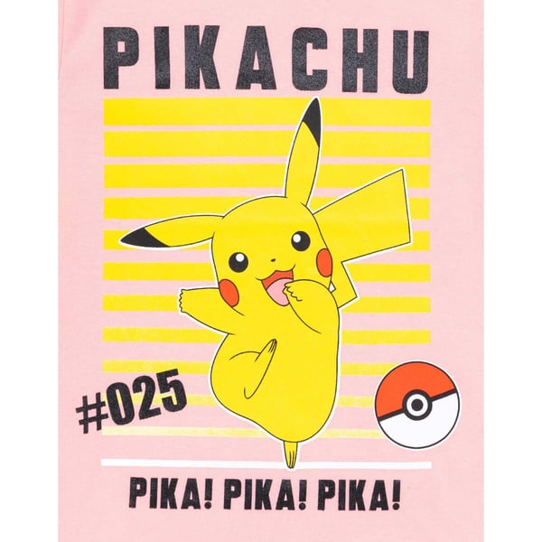 Pokemon Pikachu T-shirt til piger