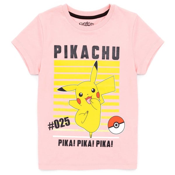 Pokemon Pikachu T-shirt til piger