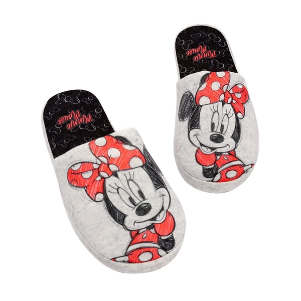 Disney Womens/Ladies Minnie Mouse Slippers