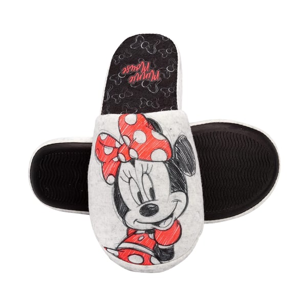 Disney Womens/Ladies Minnie Mouse Slippers