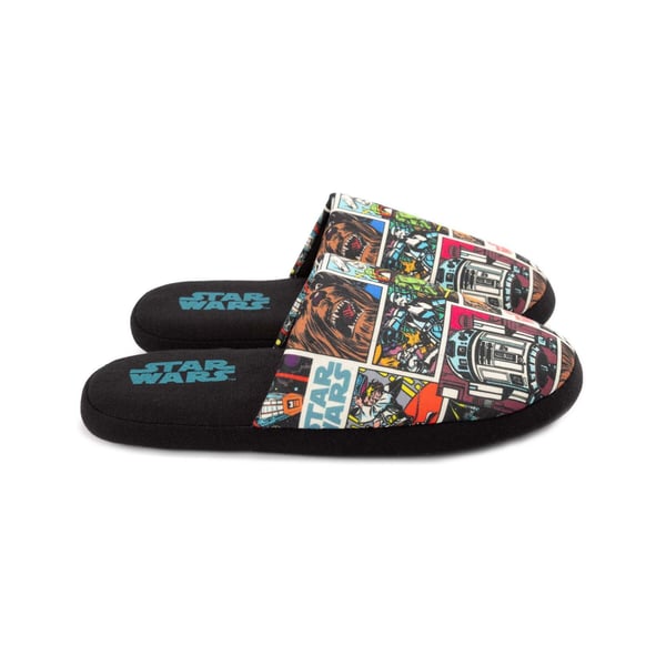 Star Wars Mens Comic Slippers