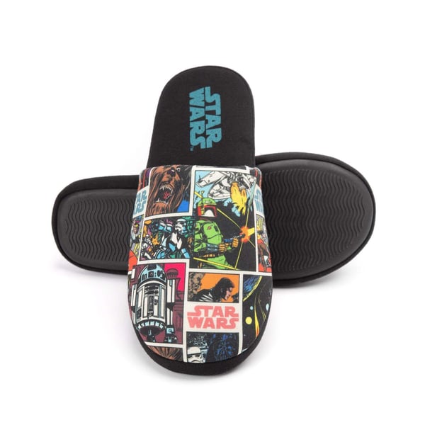 Star Wars Mens Comic Slippers