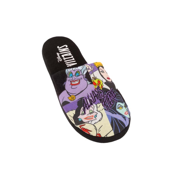 Disney Womens/Ladies Always Fierce Villains Slippers