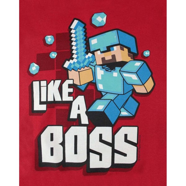 Minecraft Boys Like A Boss -huppari