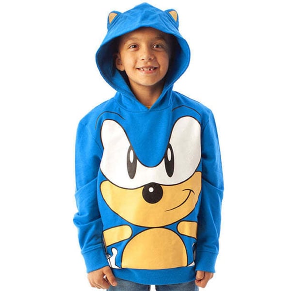 Sonic The Hedgehog Boys 3D Ears Hoodie