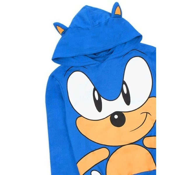 Sonic The Hedgehog Boys 3D Ears Hoodie
