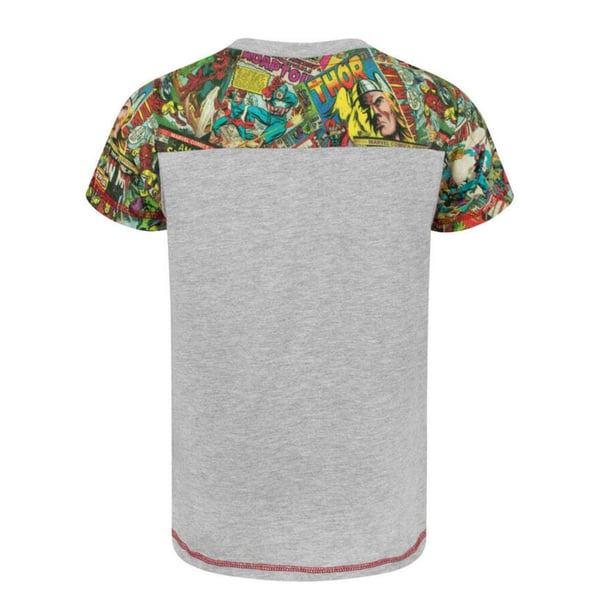 Marvel Comics T-shirt med print til drenge