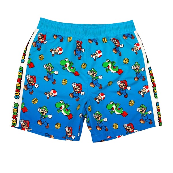 Super Mario Boys Swim Shorts