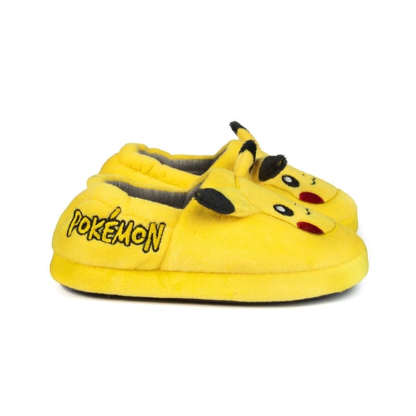 Pokemon Børne/børn Pikachu 3D-tøfler