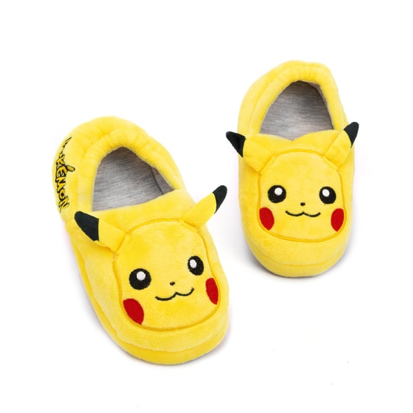 Pokemon Børne/børn Pikachu 3D-tøfler