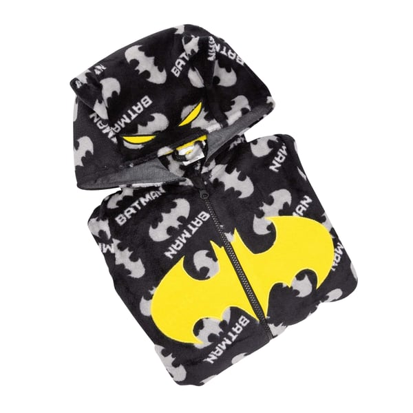 Batman Boys Fluffy All-In-One Nightwear