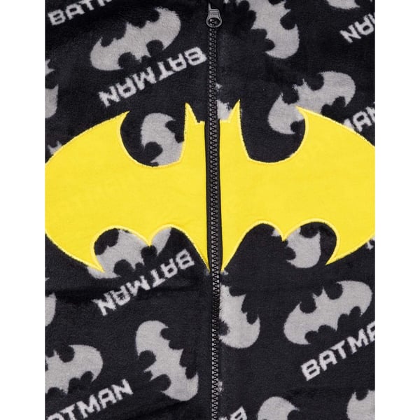 Batman Boys Fluffy All-In-One Nightwear