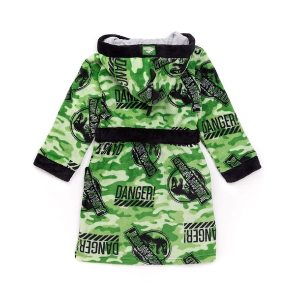 Jurassic World Boys Camo Robe