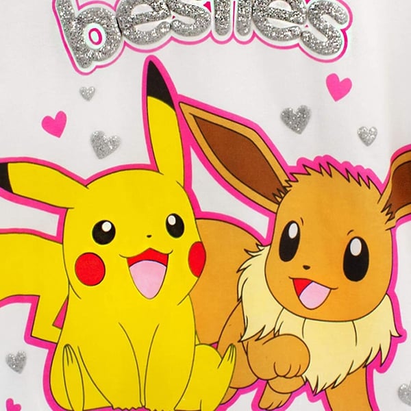 Pokemon Piger Besties langt pyjamasæt
