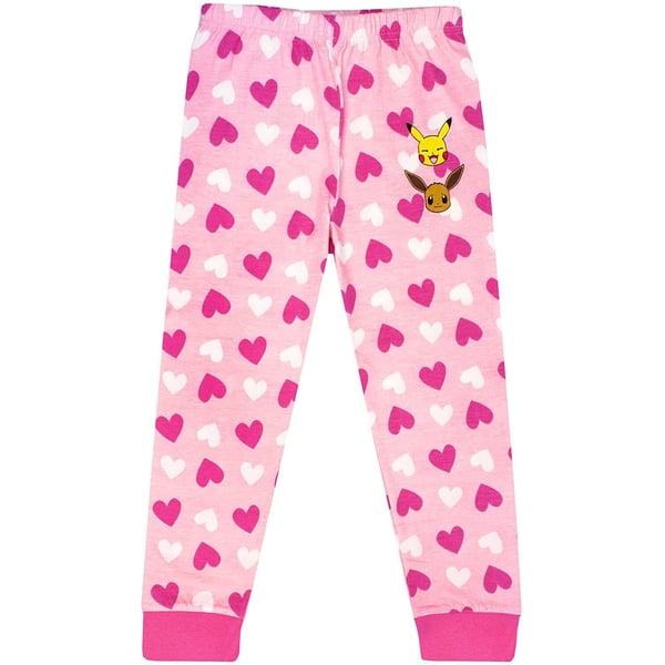 Pokemon Piger Besties langt pyjamasæt