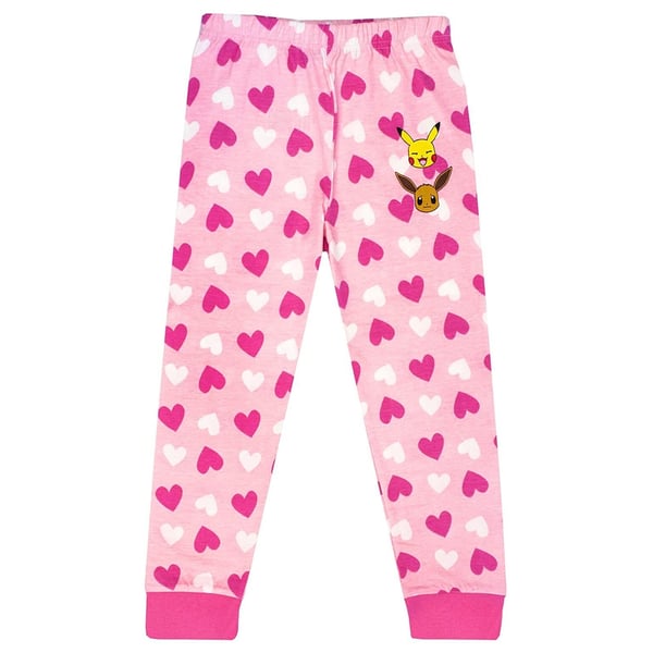 Pokemon Piger Besties langt pyjamasæt