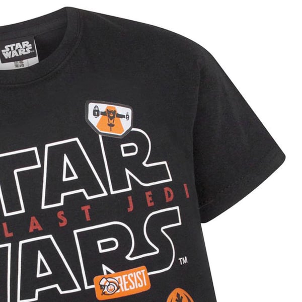 Star Wars: The Last Jedi Boys Badge T-Shirt