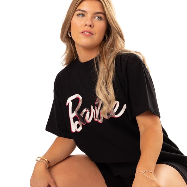 Barbie Womens/Ladies Oversized T-Shirt