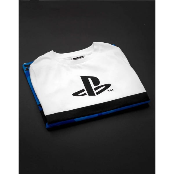 Playstation Boys Camo Logo T-Shirt