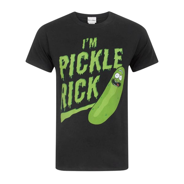 Rick And Morty Mens I´m Pickle Rick Short-Sleeved T-Shirt