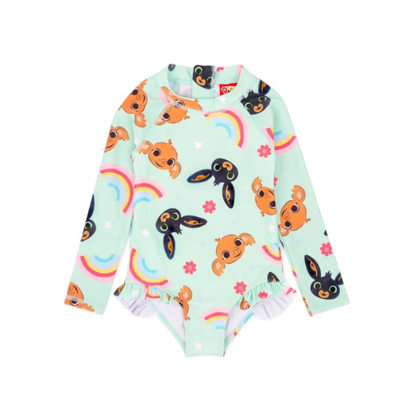 Bing Bunny Girls Sula Frill One Piece Swimsuit