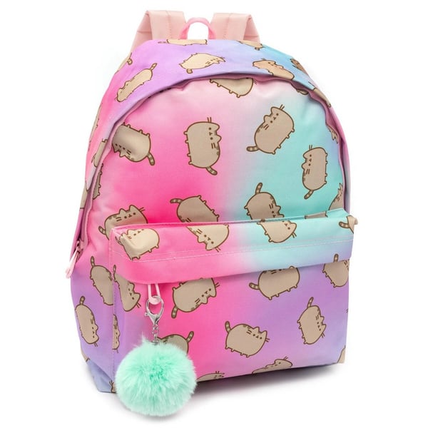 Pusheen Ombre -kuvioinen reppu