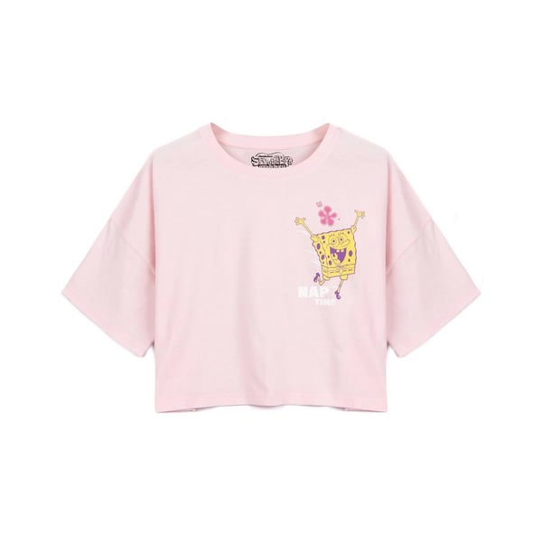 SpongeBob SquarePants Womens/Ladies Nap Time Long Pyjama Set