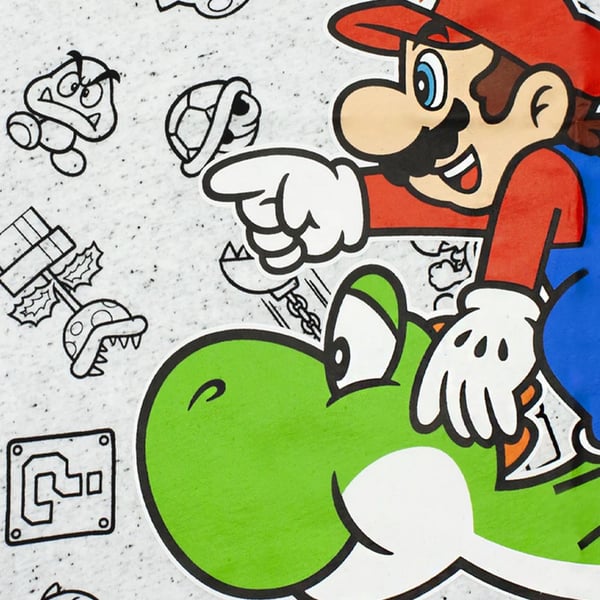 Super Mario Boys Mario Yoshi T-paita