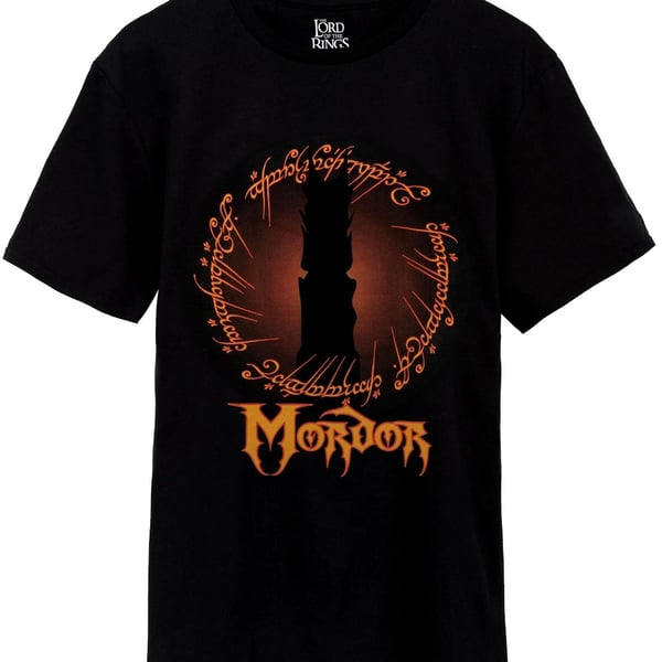 The Lord Of The Rings Mens Mordor T-Shirt The Lord Of The Rings Mens Mordor T-Shirt