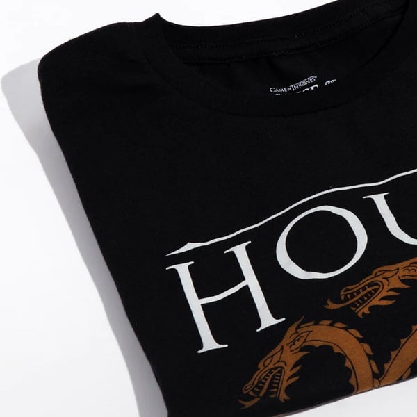 House Of The Dragon Mens Logo T-Shirt