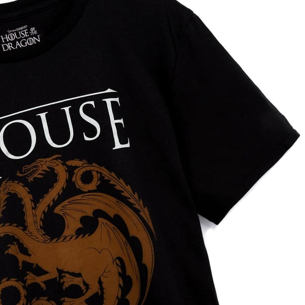 House Of The Dragon Mens Logo T-Shirt
