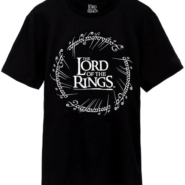The Lord Of The Rings Logotyp T-shirt för män