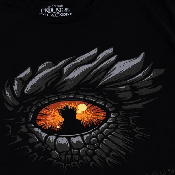 House Of The Dragon Mens Eye T-Shirt