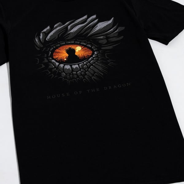 House Of The Dragon Mens Eye T-Shirt