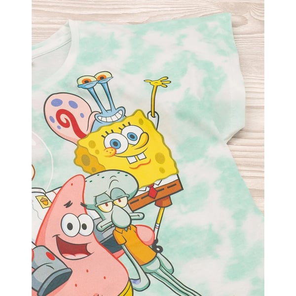 SpongeBob SquarePants Girls Front Tie Top